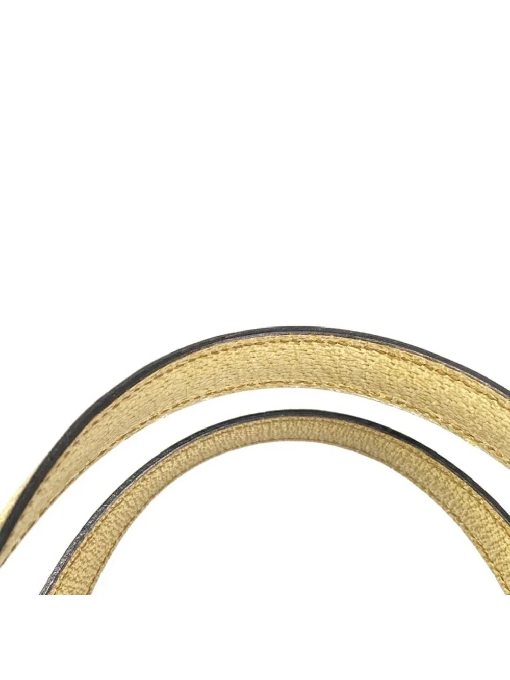 Gucci Shoulder Bag Bamboo Beige Ivory Leather